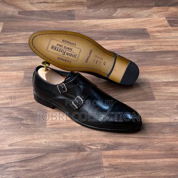 Double Buckled John Foster Official Shoes