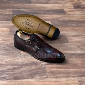 Double Buckled John Foster Official Shoes