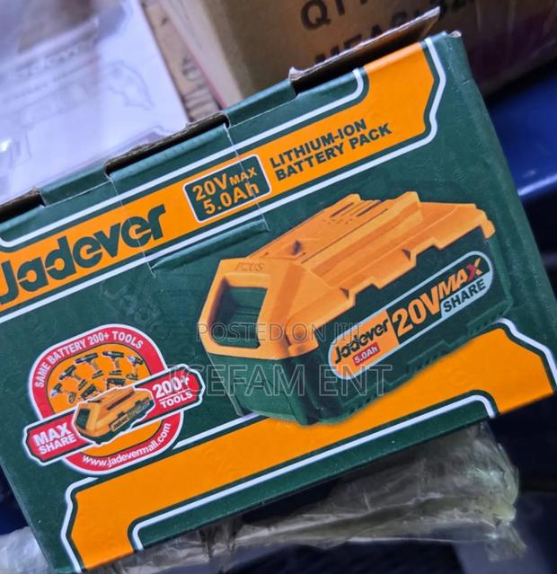 Jadever 5.0ah Spare Battery/20v Spare Battery