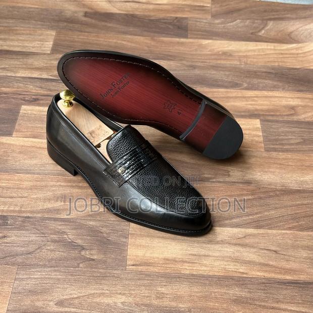 Authentic Leather John Foster Official Slip Ons - thumbnail 4