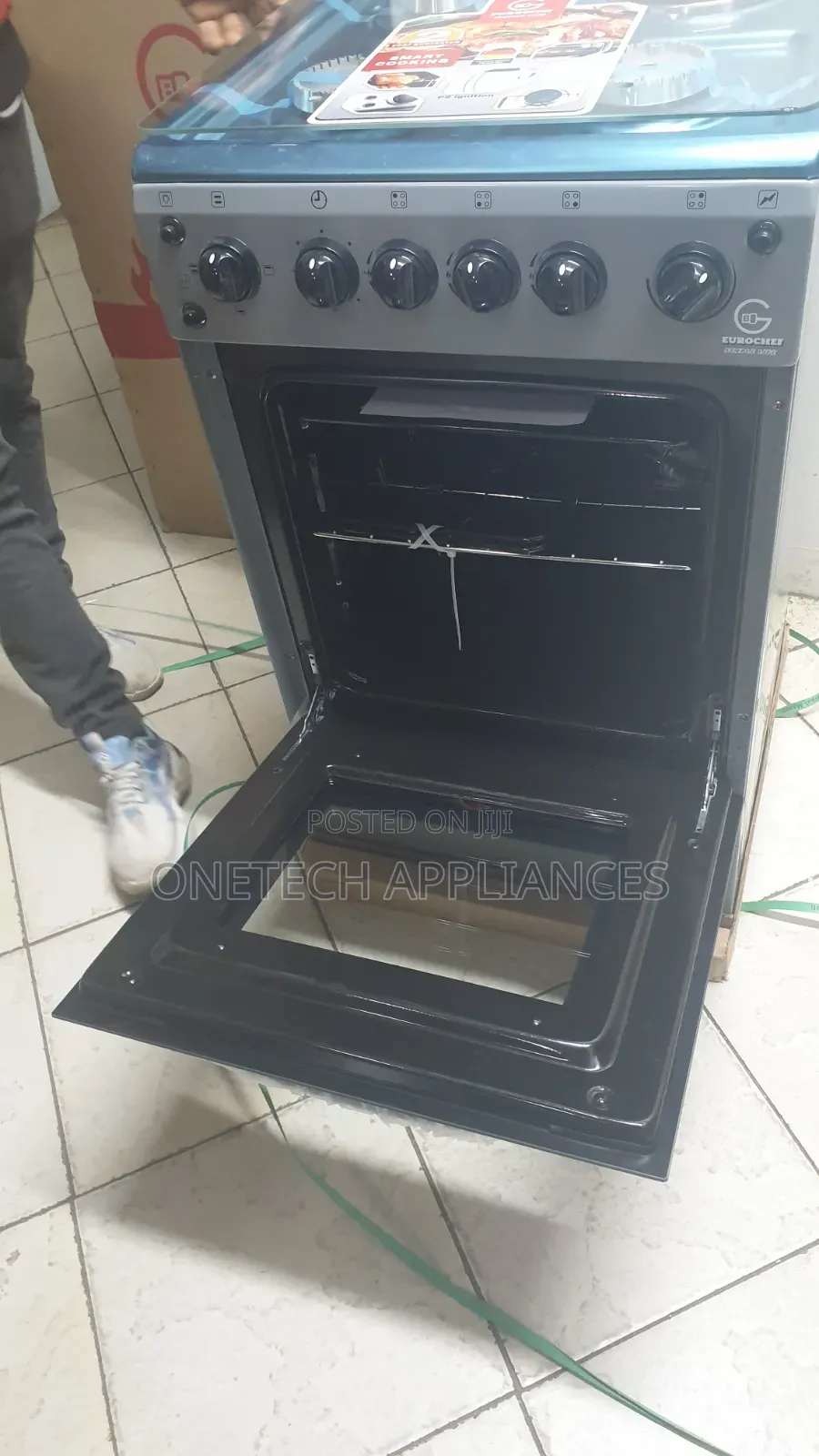Eurochef 50by55 3gas Plus 1electric Burner