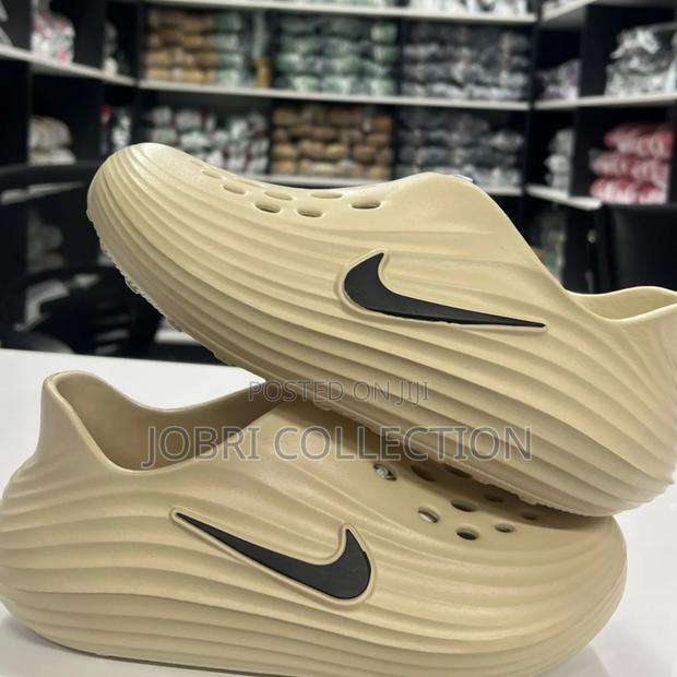 Nike Reactxv Rejuven "Light Beige Slides