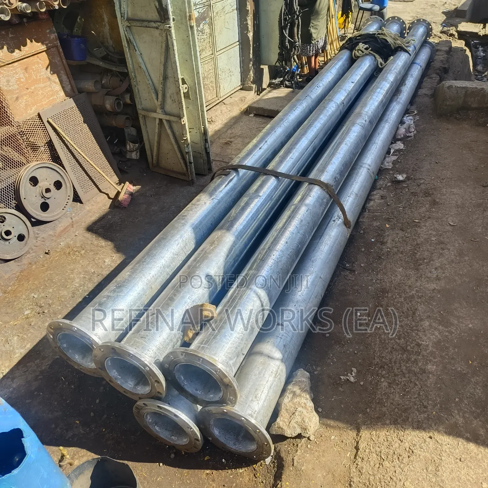 Water Distribution Pipeline Works (Galvanized Steel)