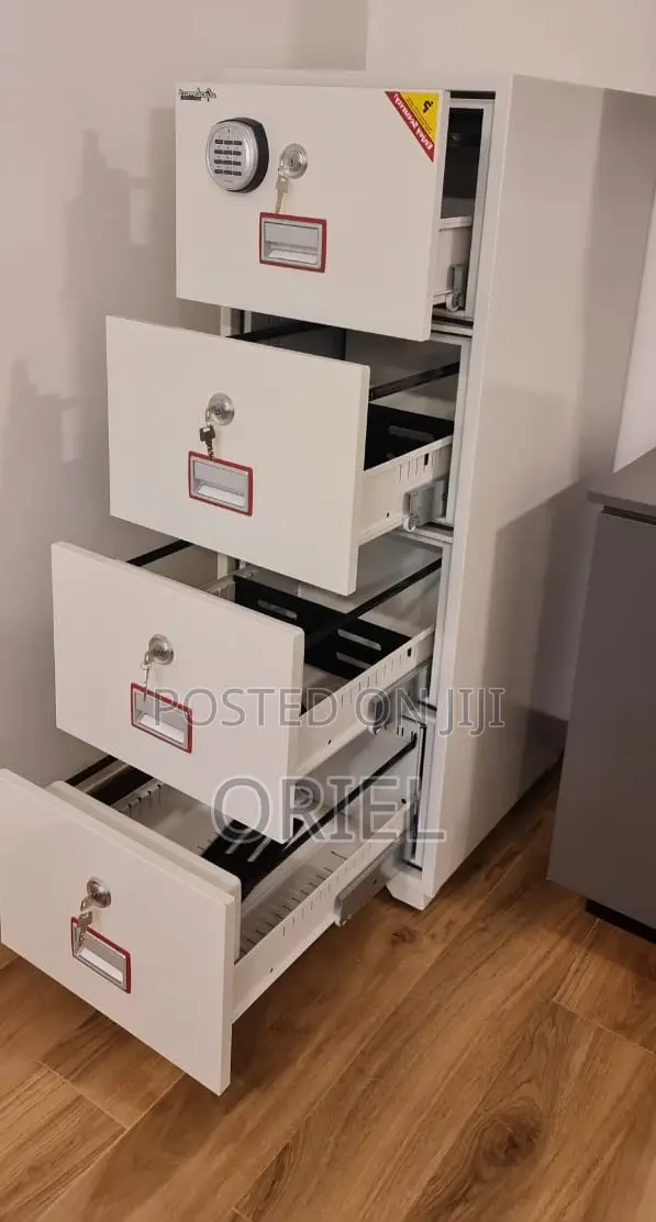 Office Cabinet : 4-Drawer Diplomat Office Filing Cabinet