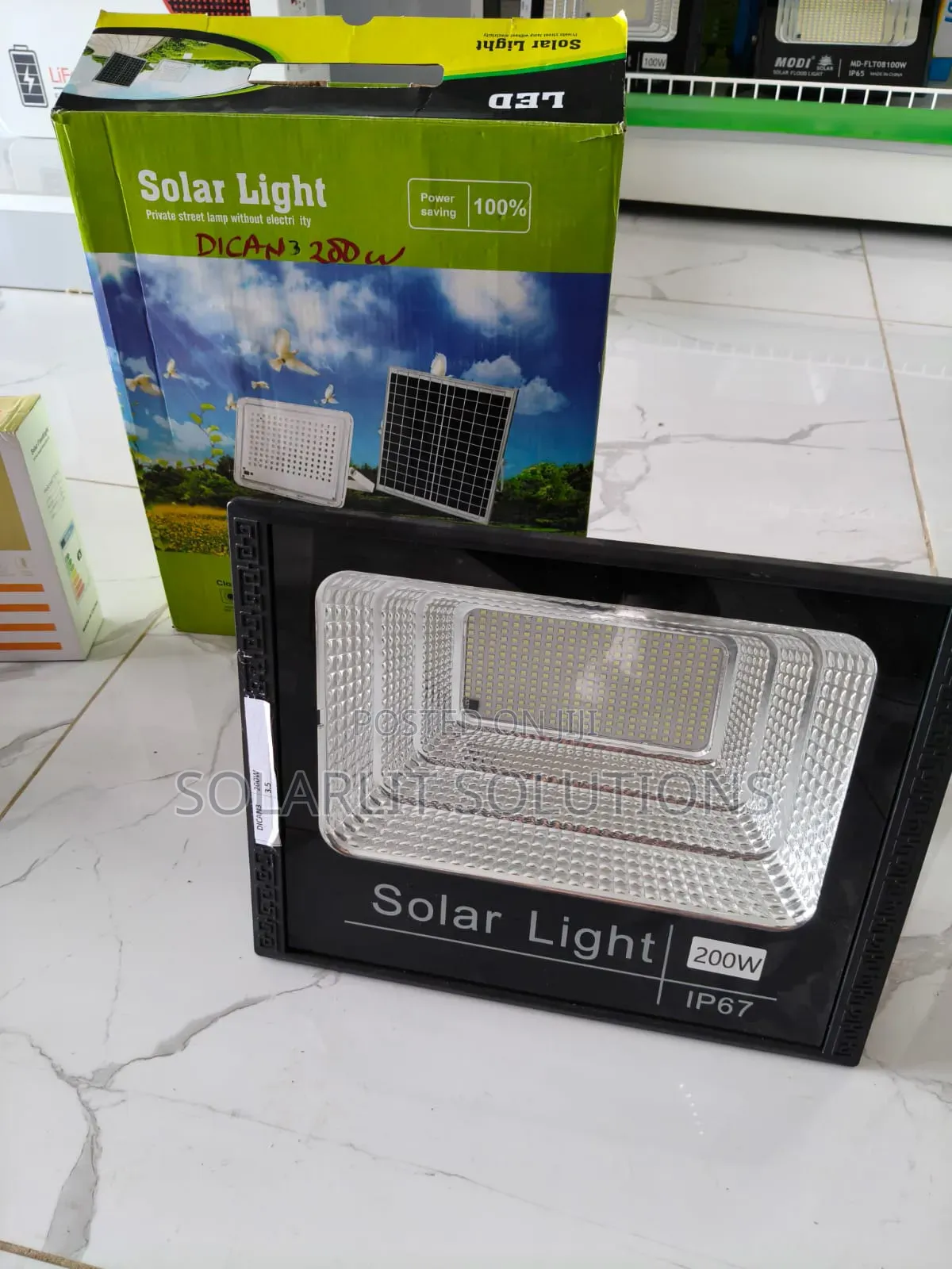 Led Dican 3 200w Flood Light – Waterproof Durable Security Lamp