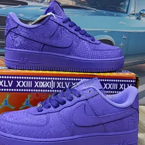 The Purple Nike Airforce One Low Kobe Sneakers