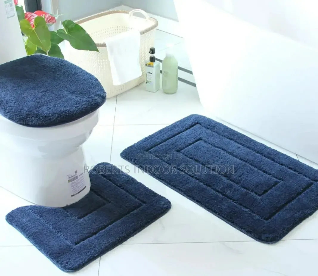 Dark Blue Bath Mat