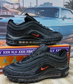 The Nike Airmac 97 Black Reflective Sneakers