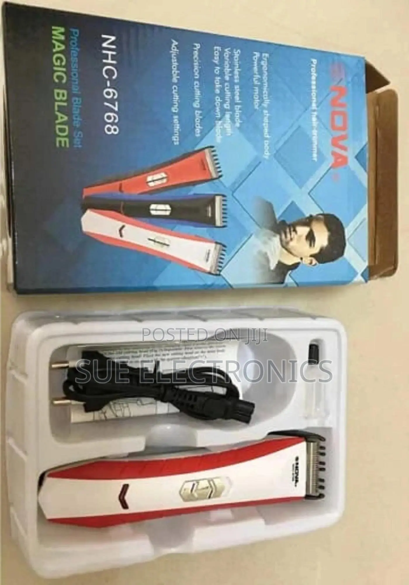 NHC-6768 Grooming Set Rechargeable Electric Hair Clipper Hai