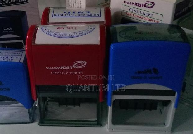 Oval Circular, Rectangle Self Inking Rubber Stamp Stamp