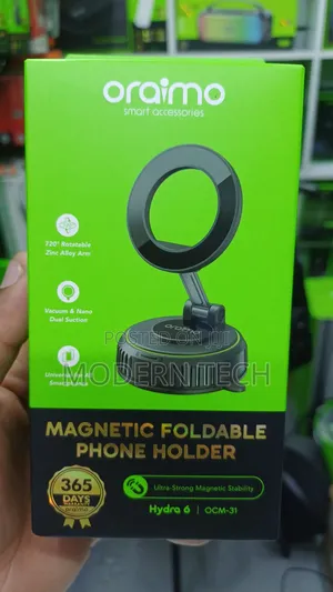 Oraimo Hydra 6 Ocm-31 720° Magnetic Foldable Phone Holder