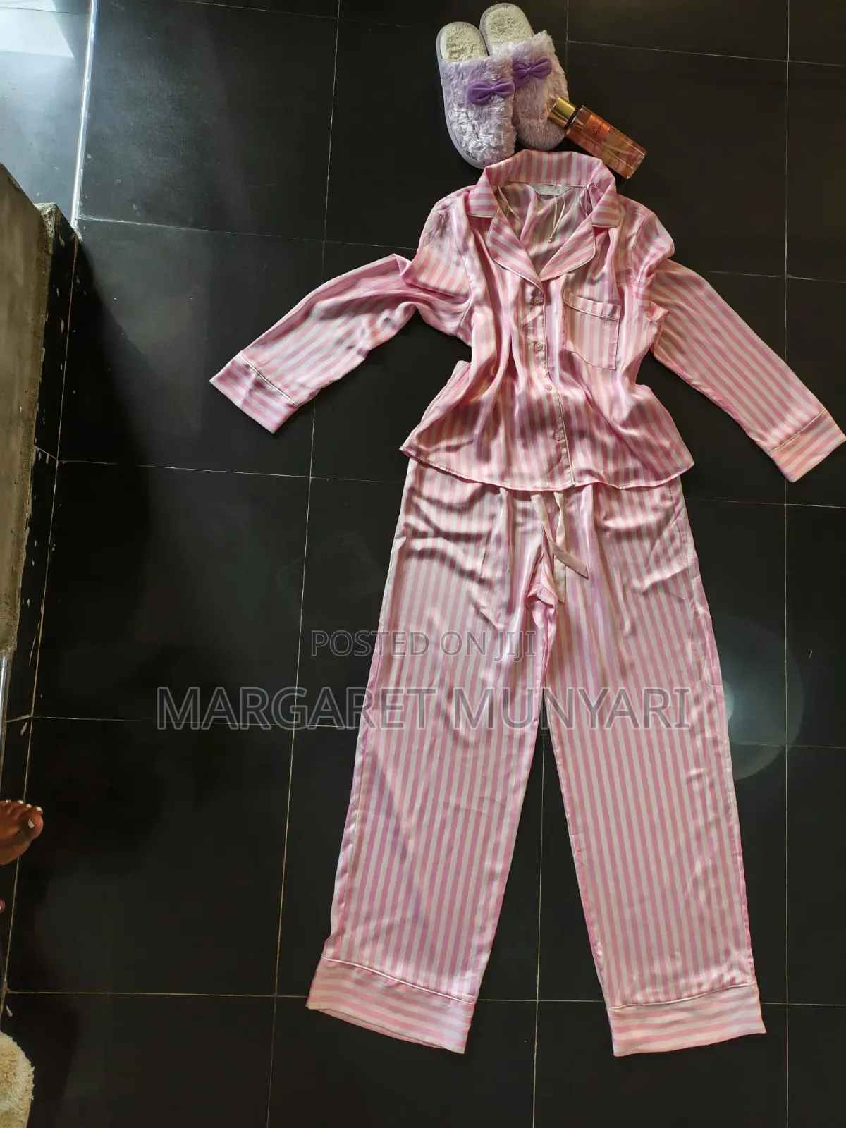 Pink Pajama Pant Set