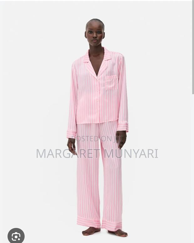 Pink Pajama Pant Set - thumbnail 2