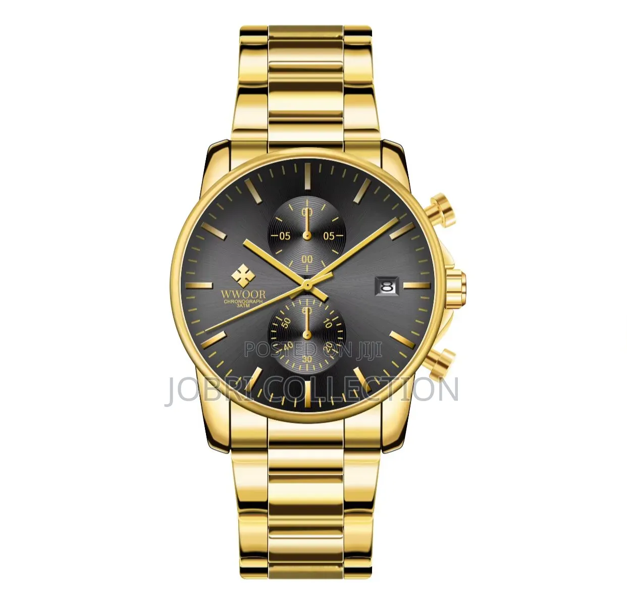 Stainless Steel Wwoor Gents Chronograph Watch