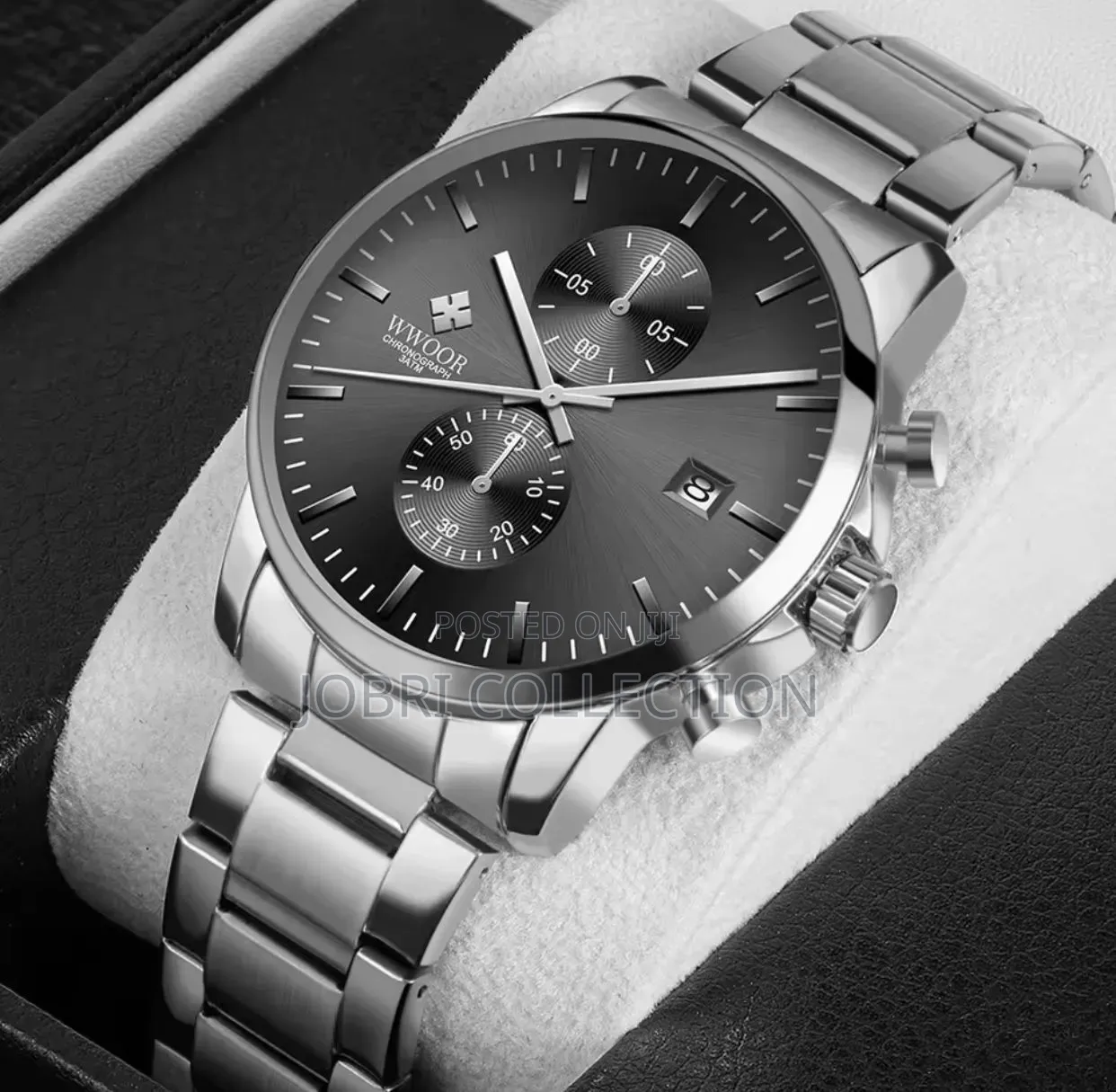 Stainless Steel Wwoor Gents Chronograph Watch