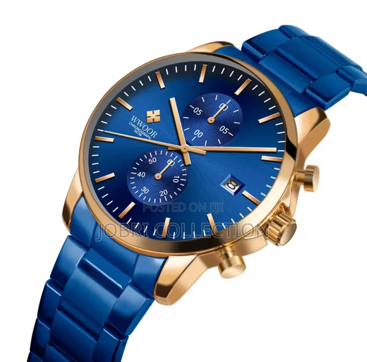 Stainless Steel Wwoor Gents Chronograph Watch