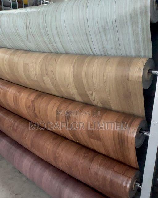 Vinyl Wood Look Carpet for Bedsitters, Homes and Office Use