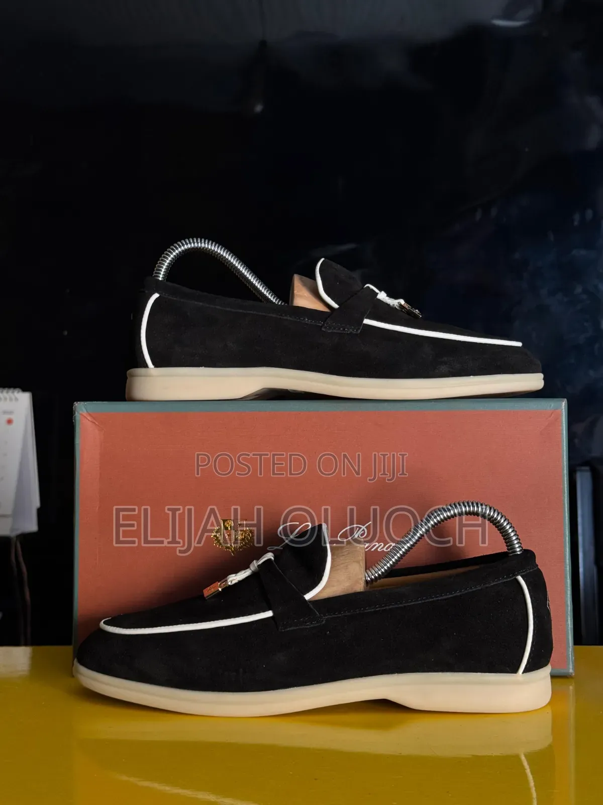 Quality Leather Loafers Shoes(Loro Piana)