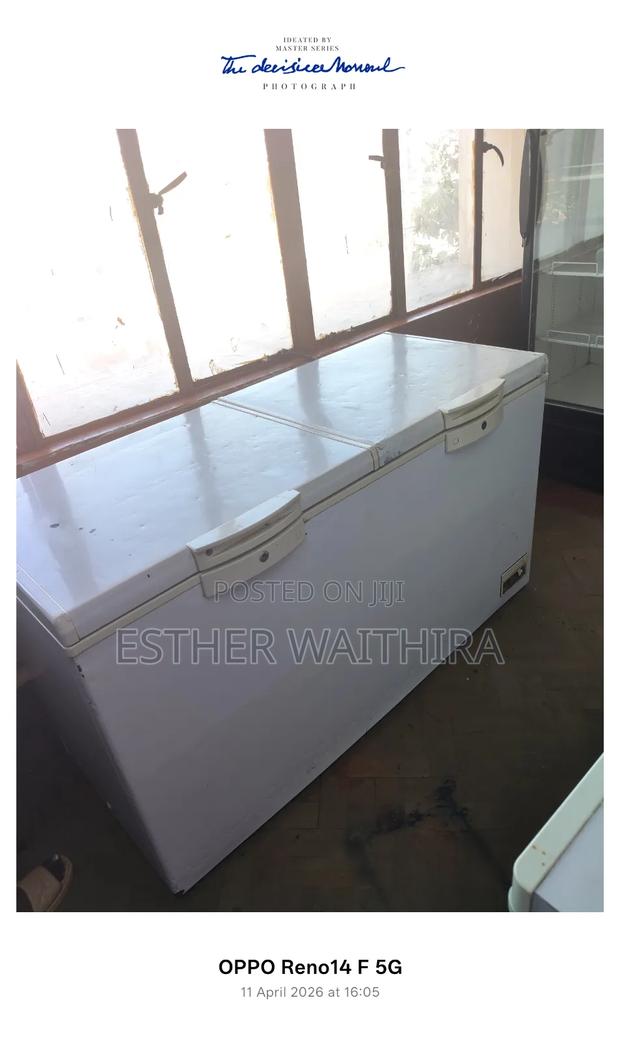 500litres Pure White Double Doors Fridge