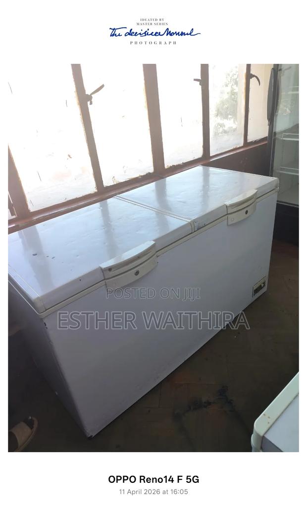 500litres Pure White Double Doors Fridge - thumbnail 3