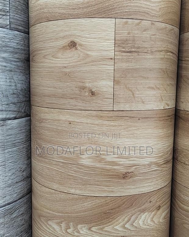 Vinyl Carpet Wood Finish for Kitchen, Bedroom and Office Use