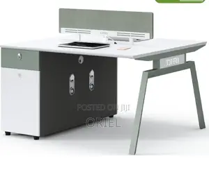 Office Workstation : 2-Seater Office Minimalist Workstation
