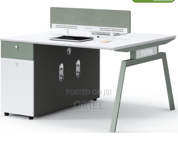 Office Workstation : 2-Seater Office Minimalist Workstation - thumbnail 5