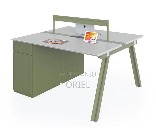 Office Workstation : 2-Seater Office Minimalist Workstation - thumbnail 6