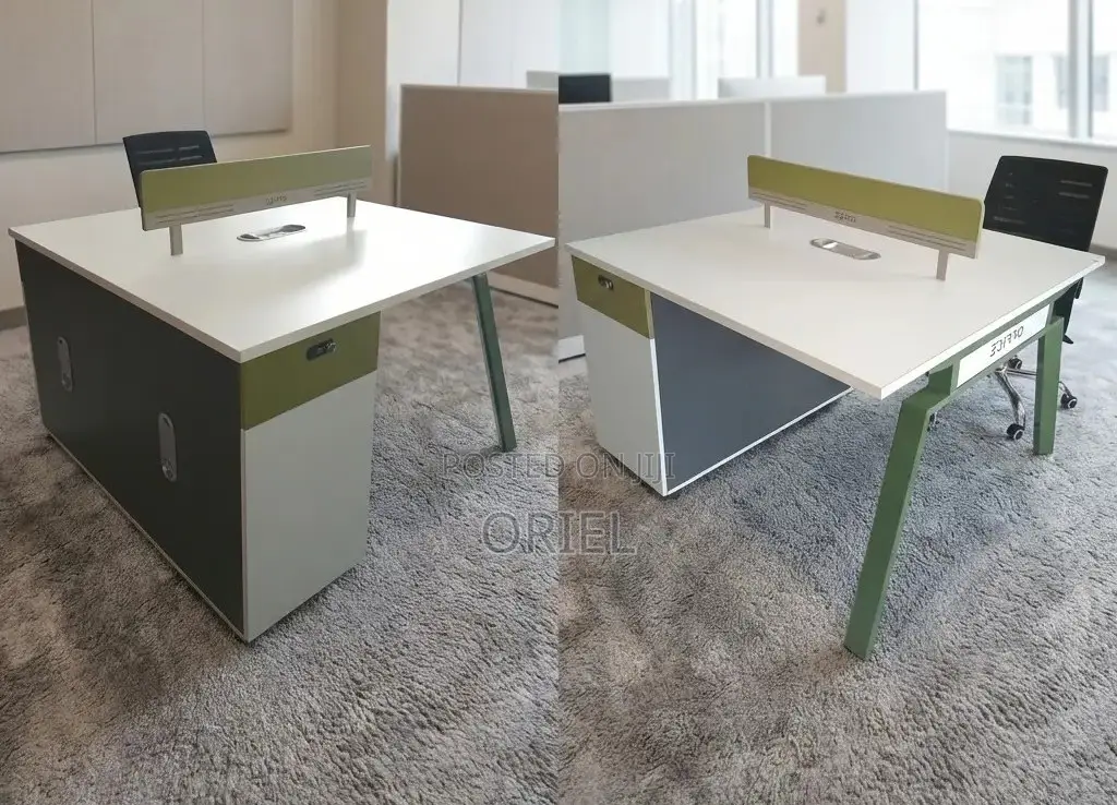 Office Workstation : 2-Seater Office Minimalist Workstation