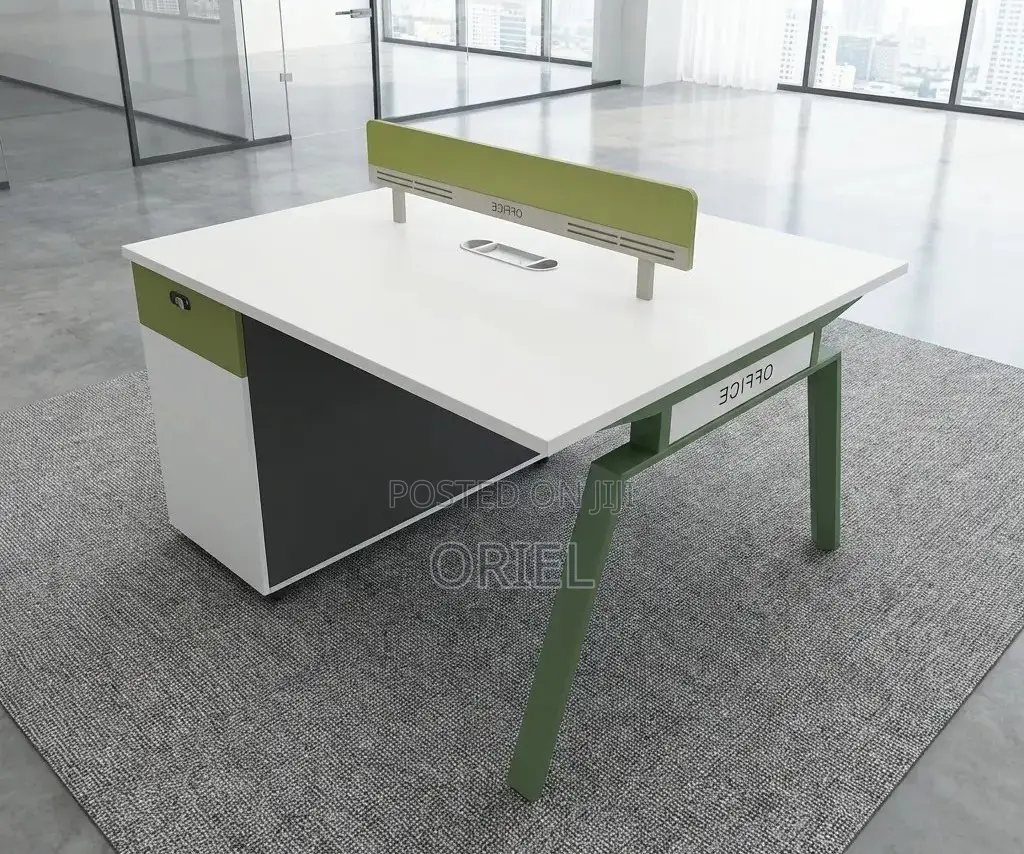 Office Workstation : 2-Seater Office Minimalist Workstation