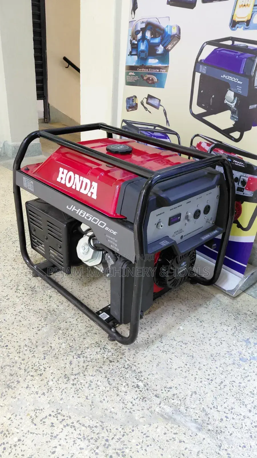Honda Jh6500 7.5kva Series Petrol Generator Keystart