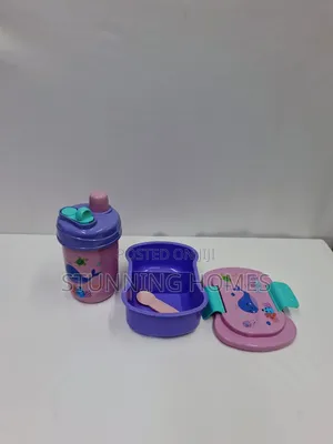 Kids Snack Dish With a Bottle Set