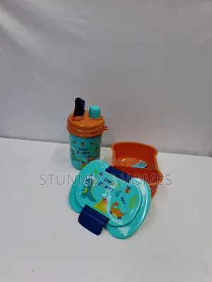 Kids Snack Dish With a Bottle Set