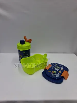 Kids Snack Dish With a Bottle Set