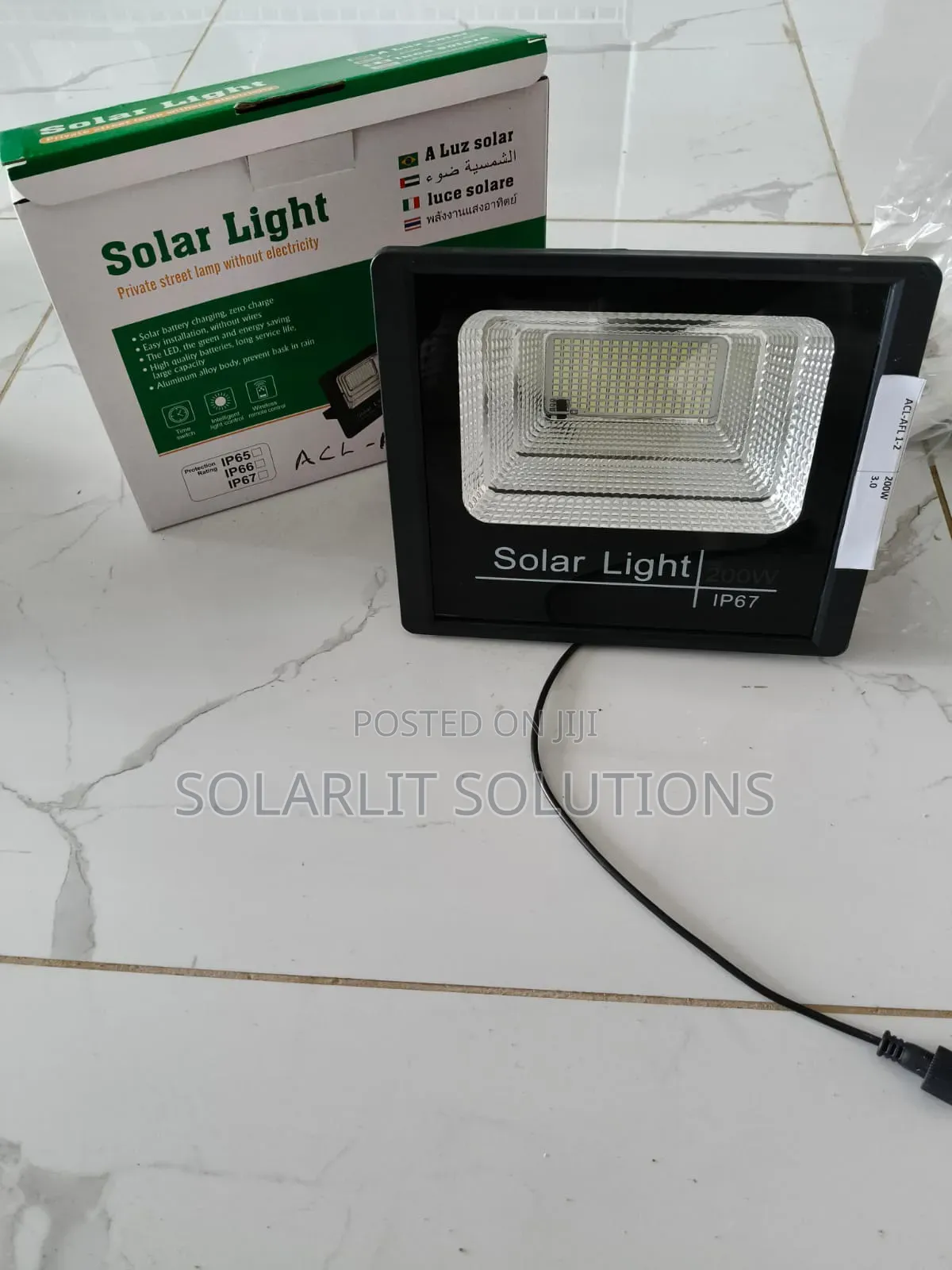 Acl-Afl 200w Led Floodlight – High Brightness Outdoor Security Light