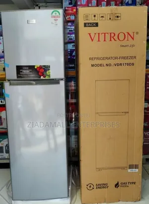 Vitron Refrigerator Double Door 170 Litres Compact Power, Maximum