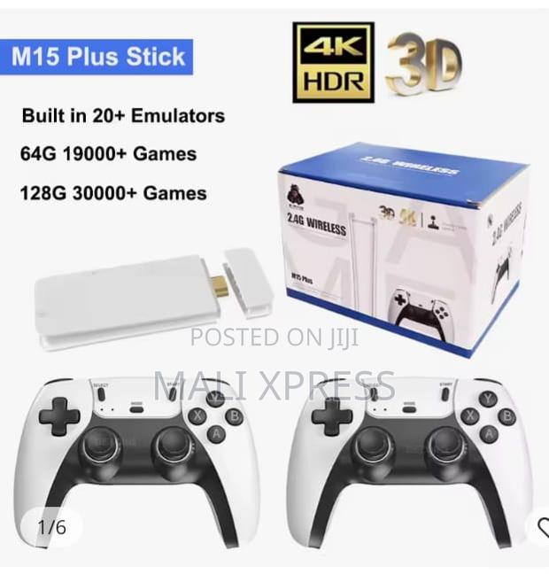 M15 Retro Game Stick 20000 Games Hdmi Wireless Console
