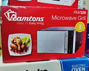New Ramtons Microwave With Grill Function – Fast Cooking Heating