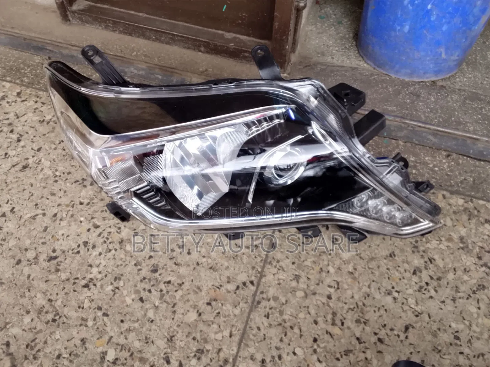 Prado 150 Headlight Teardrops