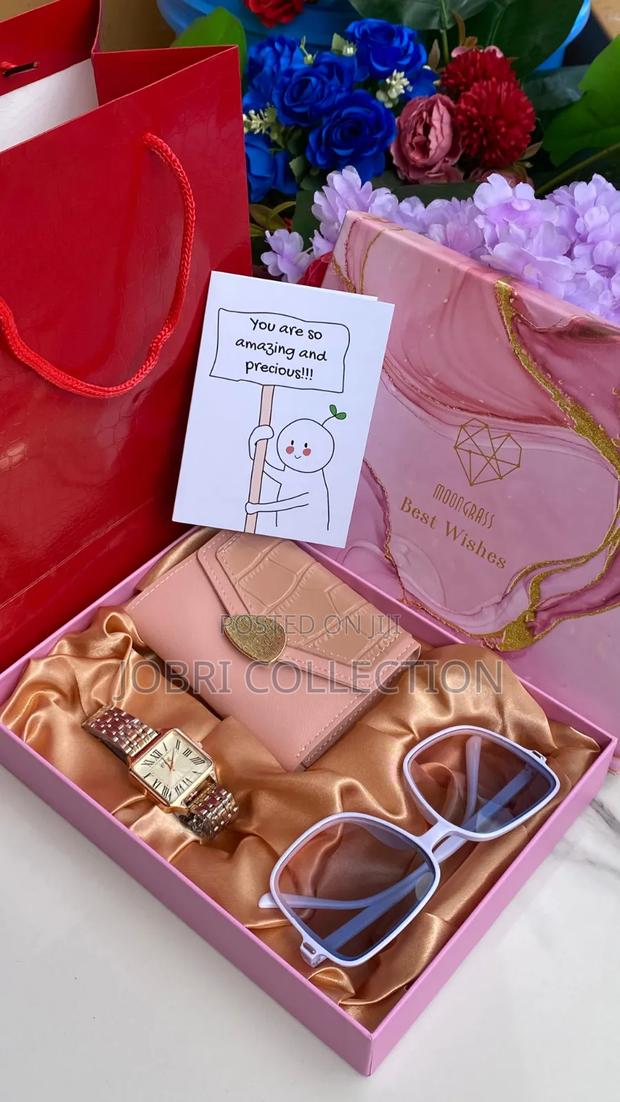 Ladies Watch X Sunglasses X Wallet Gift Set