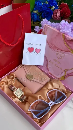 Ladies Watch X Sunglasses X Wallet Gift Set