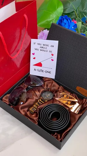 Mens Belt X Watch X Sunglasses Gift Set