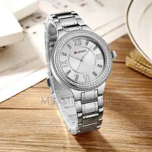 Quartz Curren Ladies Wrist Watch  ( Silver, Gold , Rose Gold )
