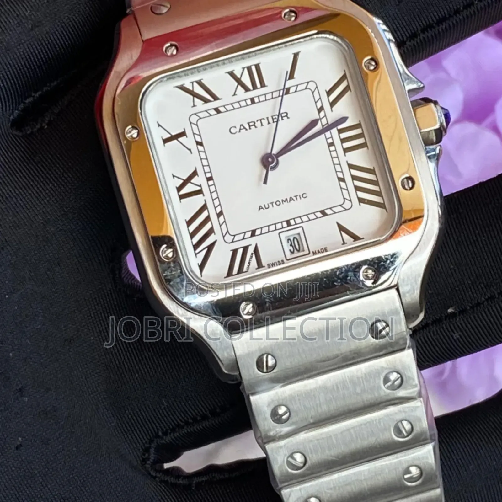 Non Fade Authetic Automatic Cartier Wrist Watch