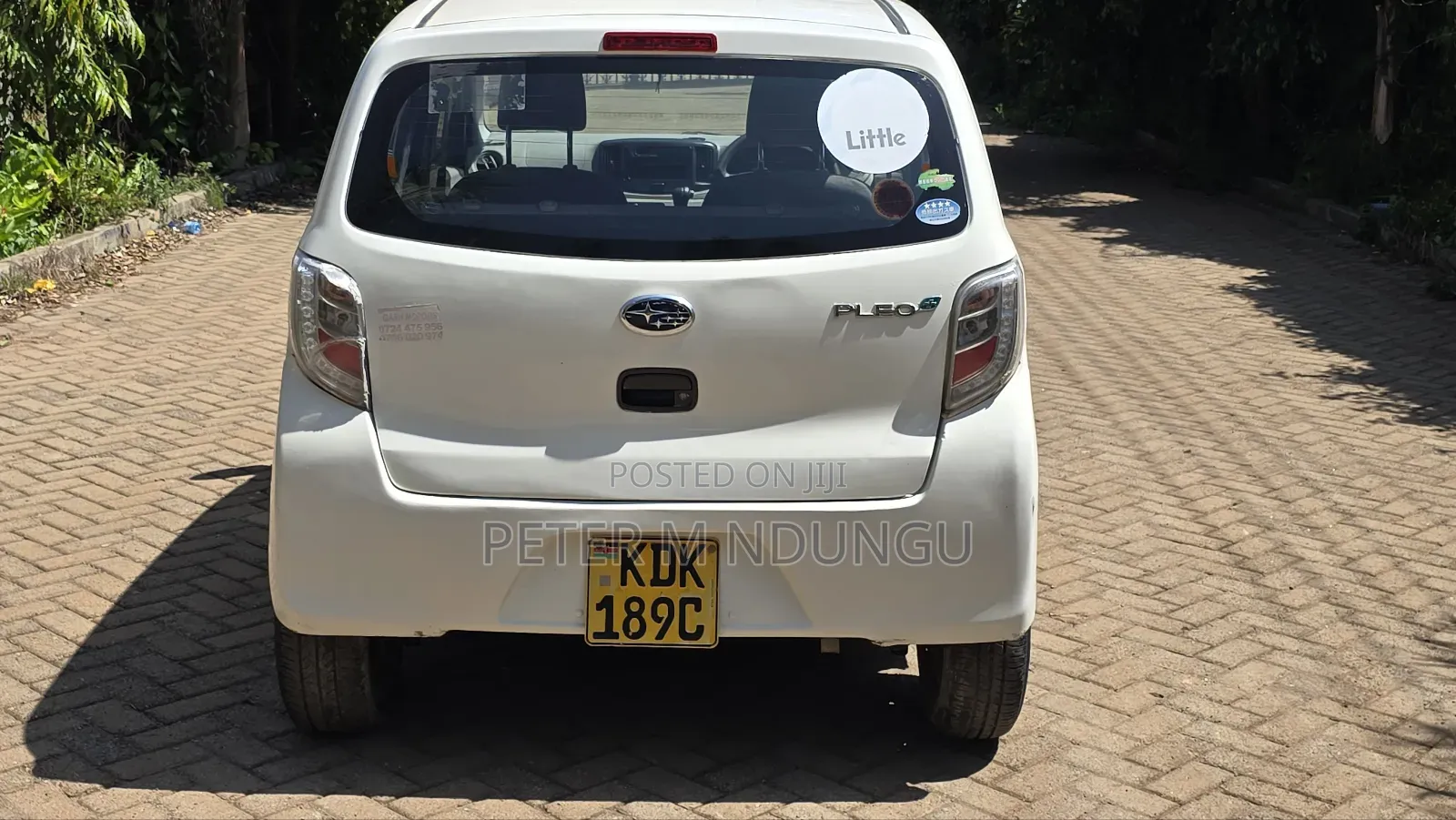 Subaru Pleo 2015 White