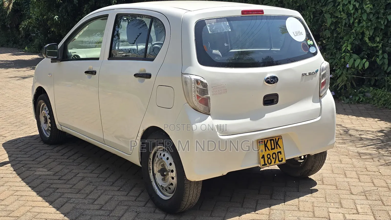 Subaru Pleo 2015 White