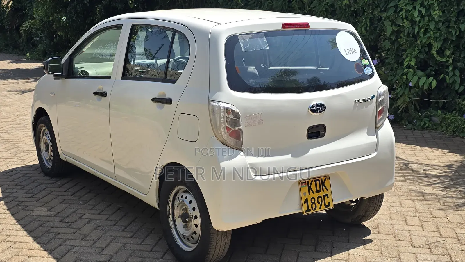 Subaru Pleo 2015 White