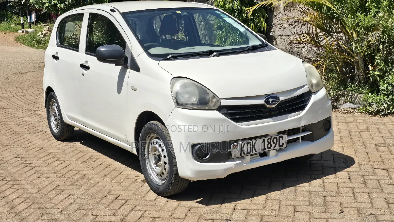 Subaru Pleo 2015 White