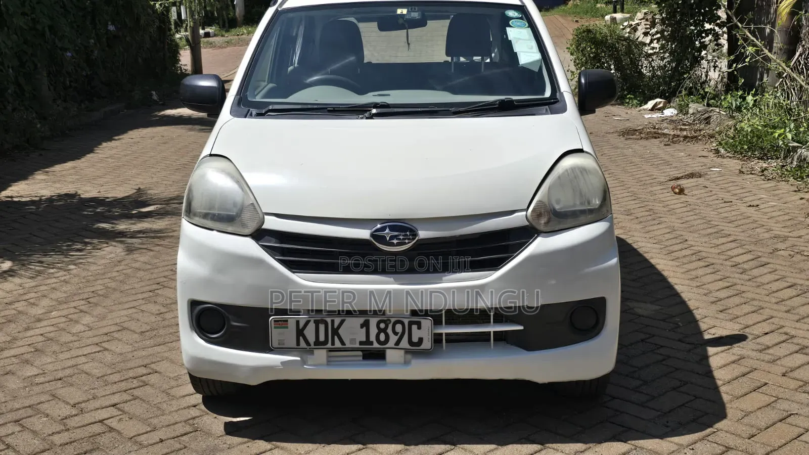 Subaru Pleo 2015 White