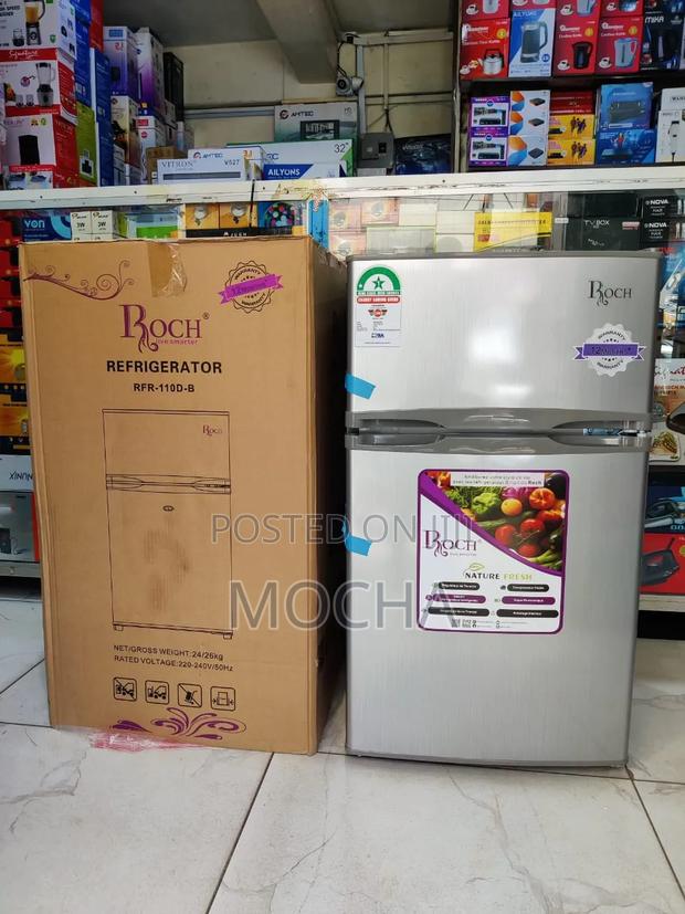 Roch Double Door Fridge 85l